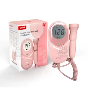 Doppler fetal Yuwell portátil para escuchar y monitorear los latidos del bebé.