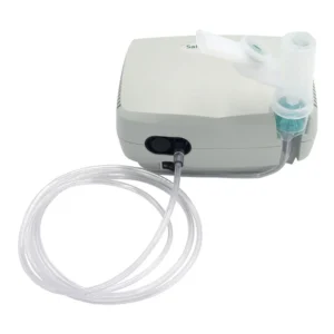 Nebulizador adulto pediátrico SM para tratamiento respiratorio y administración de medicamentos inhalados.