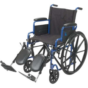 Silla de ruedas pies elevables abatibles 3000 SM para movilidad asistida y mayor confort del usuario.